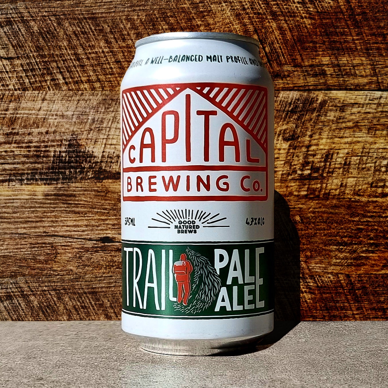 Capital Brewing Co Trail Pale Can of Beer