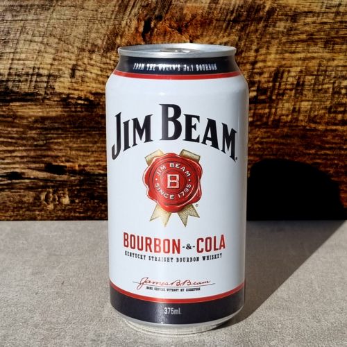 Jim Beam White Label Bourbon and Cola