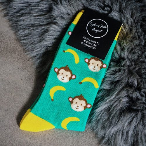 Sydney Sock Project Monkey Socks
