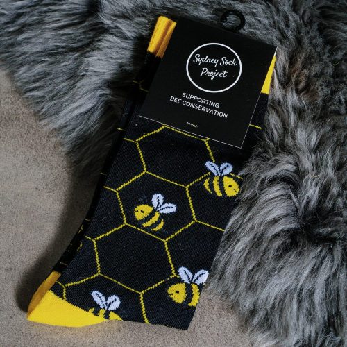 Sydney Sock Project Bee Socks
