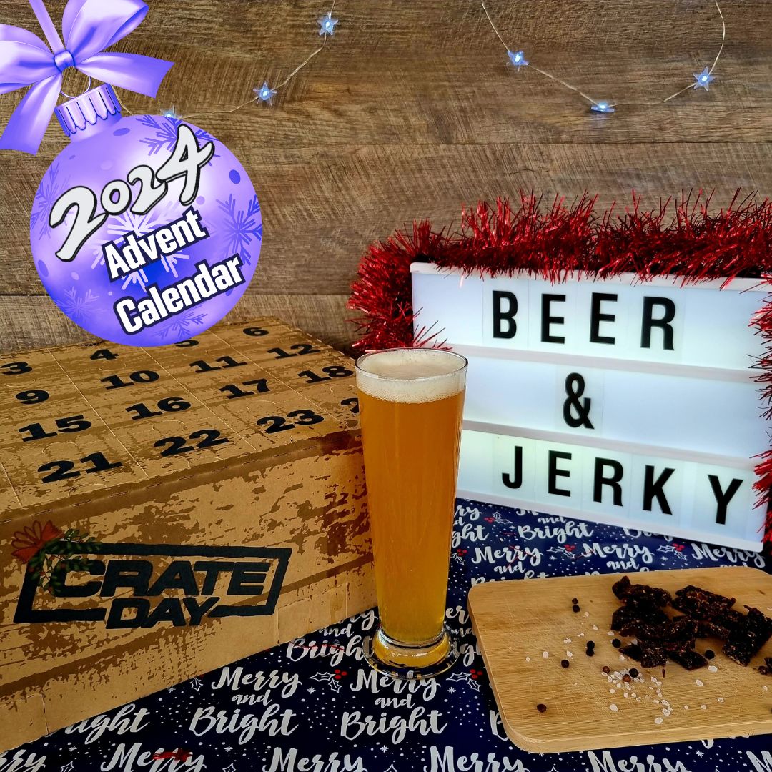 Beer and jerky advent calendar