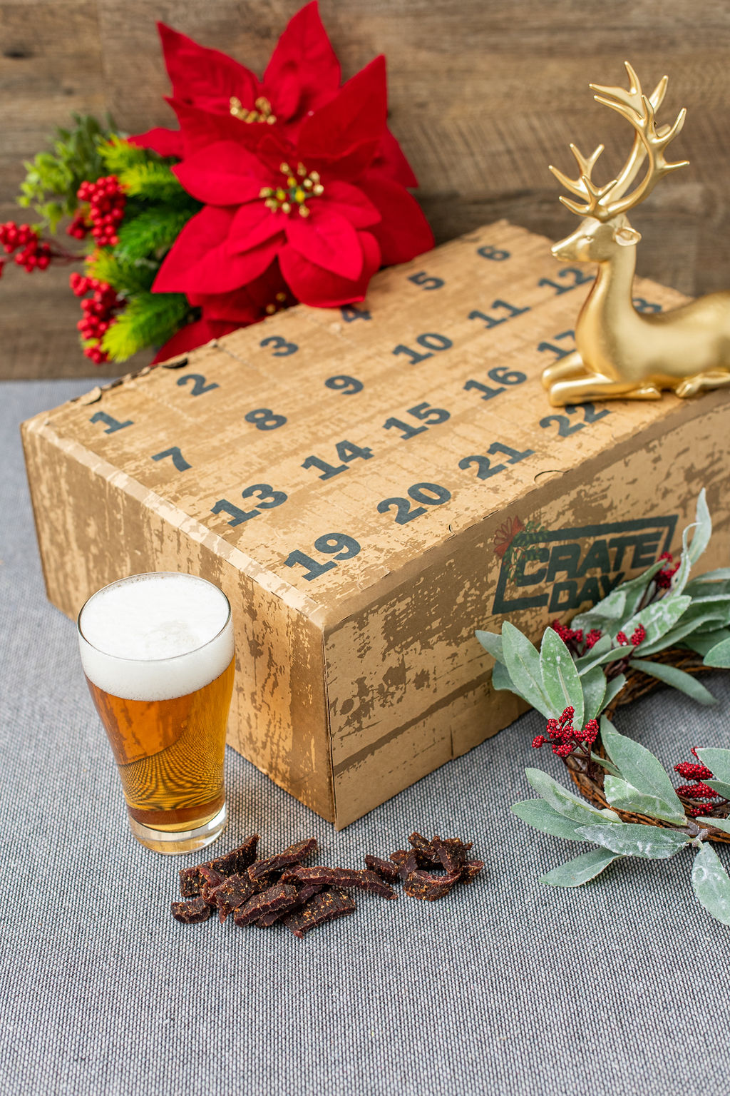 Beer and jerky advent calendar