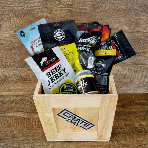 Jerky filled Crate