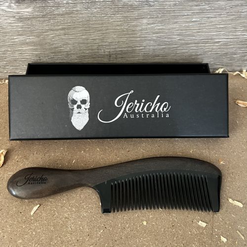 Oxhorn beard comb